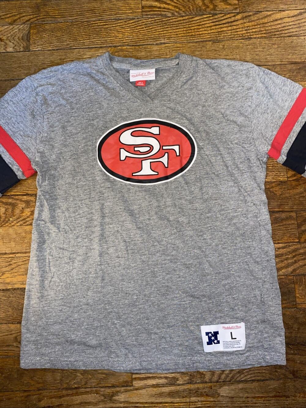 Mitchell & Ness San Francisco 49’rs Youth Large 14/16 NFL Football Tshirt
